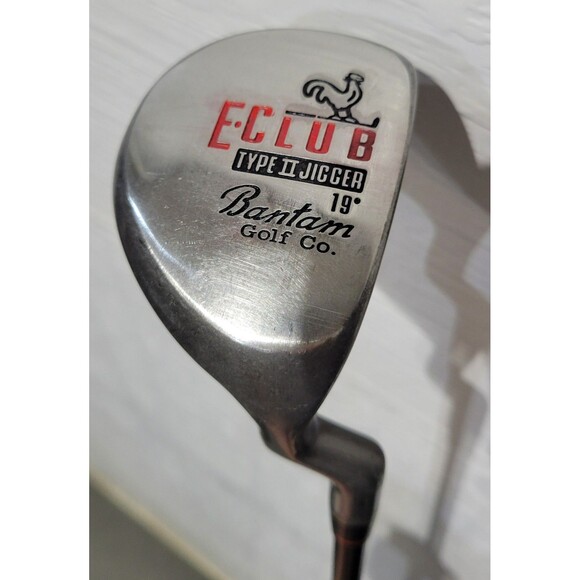 E-Club Type 2 Jigger 19*Bantam Chipper Golf Club 35.5" Off Set RH New Grip - Picture 2 of 16